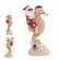 Enfeite de Resina Papai Noel com Cavalo-Marinho