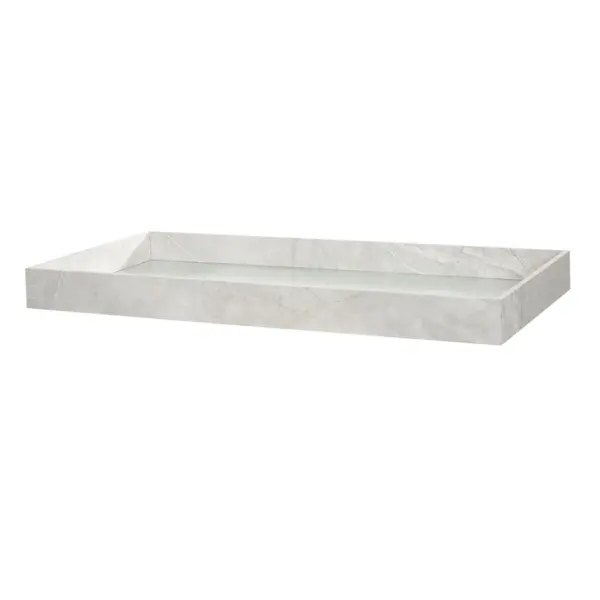 Bandeja Decorativa MDF Off White
