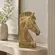 Escultura Decorativa Cavalo em Resina 23cm