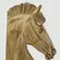 Escultura Decorativa Cavalo em Resina 23cm