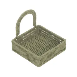 Porta Guardanapo Quadrado de Sisal
