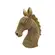 Escultura Decorativa Cavalo em Resina Textura Palha