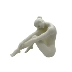 Escultura em Mármore Bailarina Decorativa