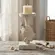 Castiçal Decorativo Resinado Amadeirado Tartaruga