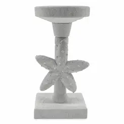 Castiçal Decorativo Resinado Estrela do Mar