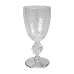 Taça em Acrílico com Detalhe de Bolhas