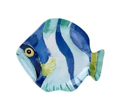 Prato em Melamina com Formato de Peixe