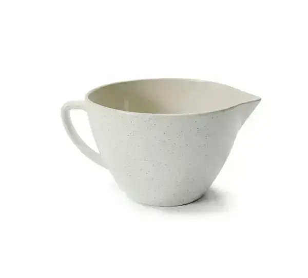 Bowl de Preparo de Cerâmica com Alça Flocos/Malte