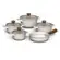 Conjunto 5 Panelas de Cerâmica Duo Smart Vanilla