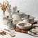 Conjunto 5 Panelas de Cerâmica Slim Vanilla