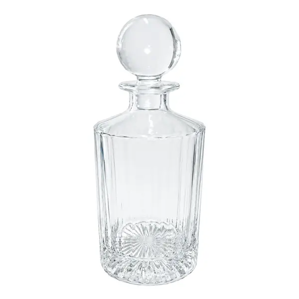 Garrafa para Whisky com Tampa em Cristal Ecológico