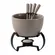 Aparelho de Fondue para Chocolate em Cerâmica Marrom