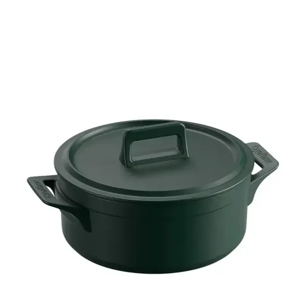 Risoteira de Cerâmica Clear Matte com Tampa (Indução)