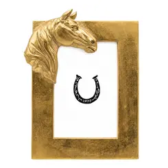 Porta Retrato Retangular Cabeça de Cavalo