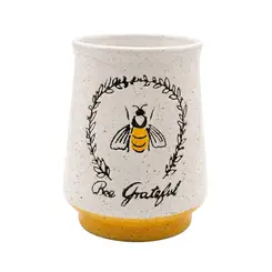Vaso de Cerâmica Bee Happy