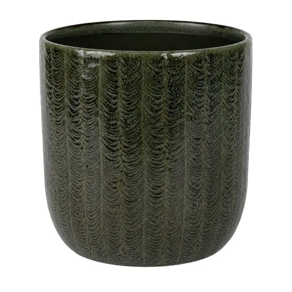 Cachepot Grande Verde em Cerâmica