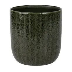 Cachepot Grande Verde em Cerâmica
