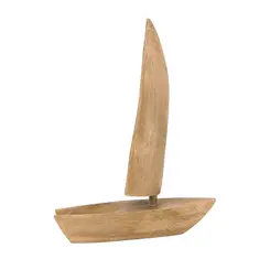 Escultura Barco Grande em Poliresina