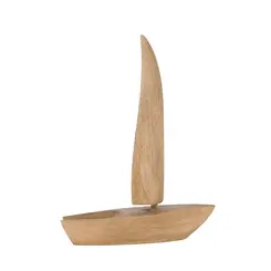 Escultura Barco Média em Poliresina