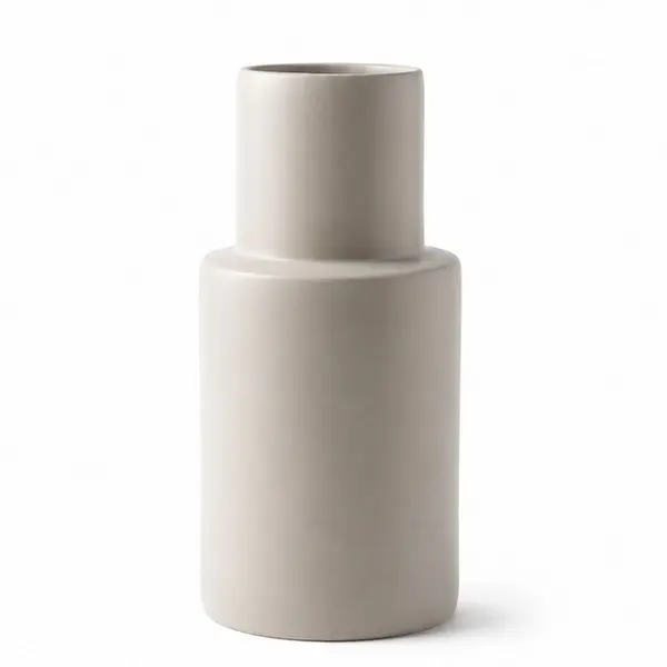 Vaso Solitário Alto de Cerâmica