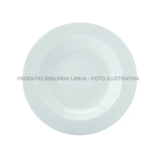 Prato Fundo Grande Porcelana Schmidt - Mod. Cilíndrica 007 2ª Linha