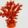 Coral Decorativo Laranja em Resina