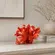 Coral Decorativo Pequeno Laranja em Resina