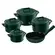 Conjunto 5 Panelas de Cerâmica Clear Matte