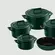 Conjunto 5 Panelas de Cerâmica Clear Matte