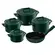 Conjunto 5 Panelas de Cerâmica Clear Matte