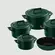 Conjunto 5 Panelas de Cerâmica Clear Matte