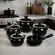 Conjunto 5 Panelas de Cerâmica New Premiere Preto