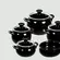 Conjunto 5 Panelas de Cerâmica New Premiere Preto
