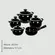 Conjunto 5 Panelas de Cerâmica New Premiere Preto