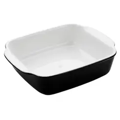 Travessa Gusto de Cerâmica Preta