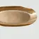 Bandeja Grande em Metal Dourado