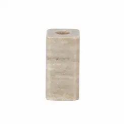 Porta Velas Médio em Mármore