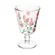 Taça para Água Lys Hand Painting de Cristal Ecológico