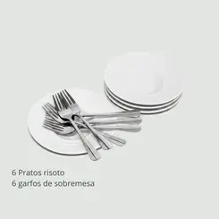 Kit Finger Food com 12 Peças