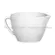Bowl de Preparo Branco de Cerâmica com Alça 2ª Linha