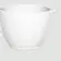 Bowl de Preparo Branco de Cerâmica com Alça 2ª Linha