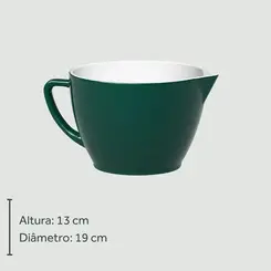 Bowl de Preparo Cobalto de Cerâmica com Alça 2ª Linha