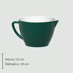 Bowl de Preparo Cobalto de Cerâmica com Alça 2ª Linha