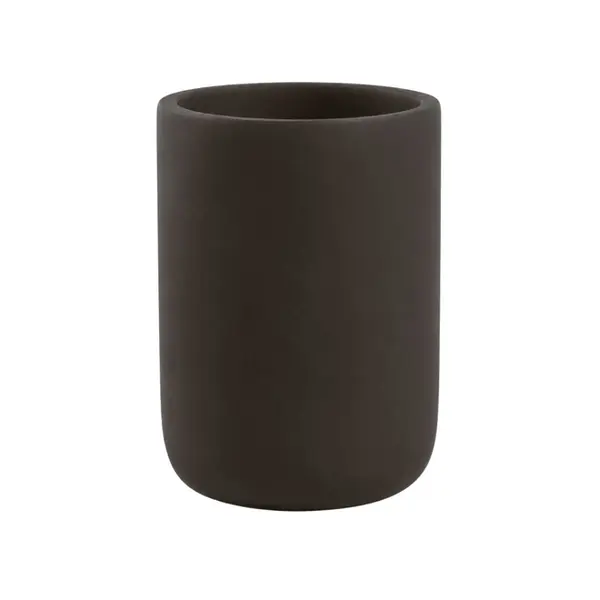 Mini Vaso de Cimento Marom