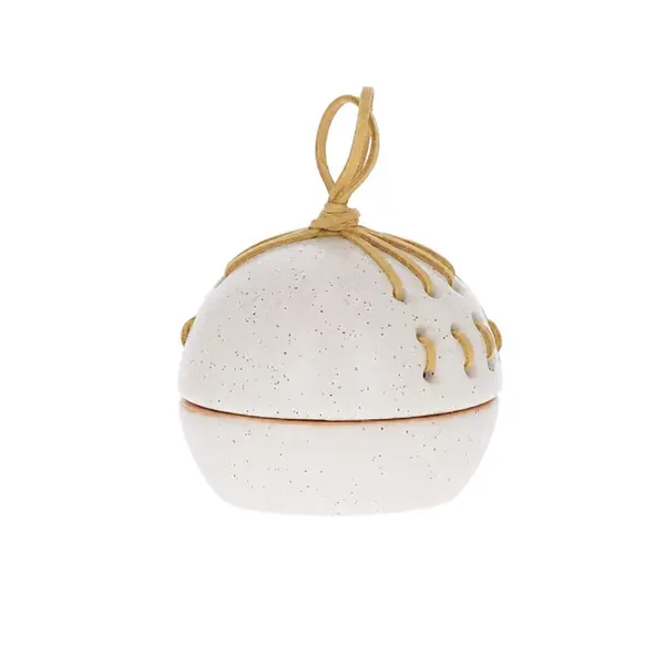 Pote Decorativo em Cerâmica com Tampa