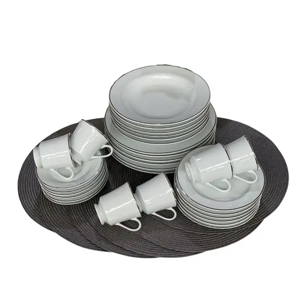 Kit Aparelho de Jantar Prata com 36 Peças
