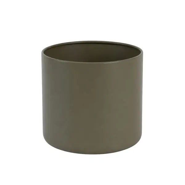 Cachepot Verde de Metal
