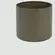 Cachepot Verde de Metal