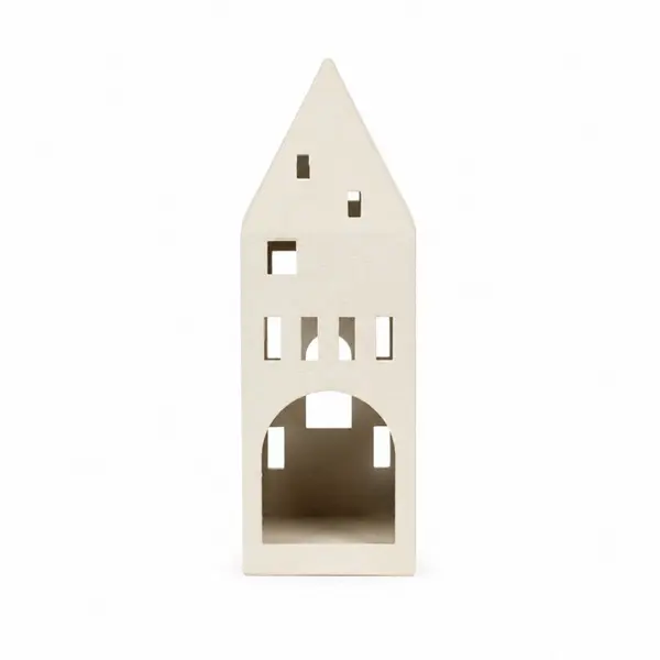 Escultura Casa Pequena em Metal