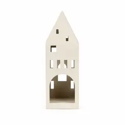 Escultura Casa Pequena em Metal